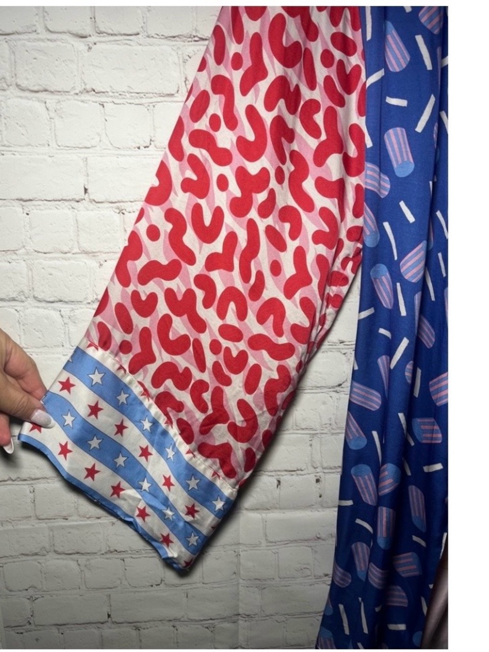 Me369 Graphic Belted Kimono  - "Darling You're Different"
Colorful - Picture 3 of 7